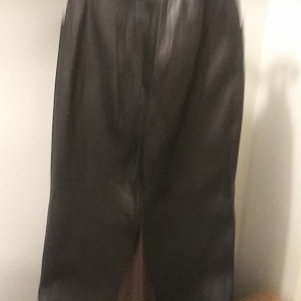 Leather skirt